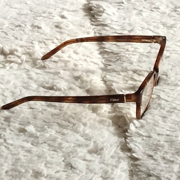 Chloe Eyewear Eyeglasses CE2612 282 Cateye Tortoise Frame - Damaged/Repaired - Picture 9 of 16